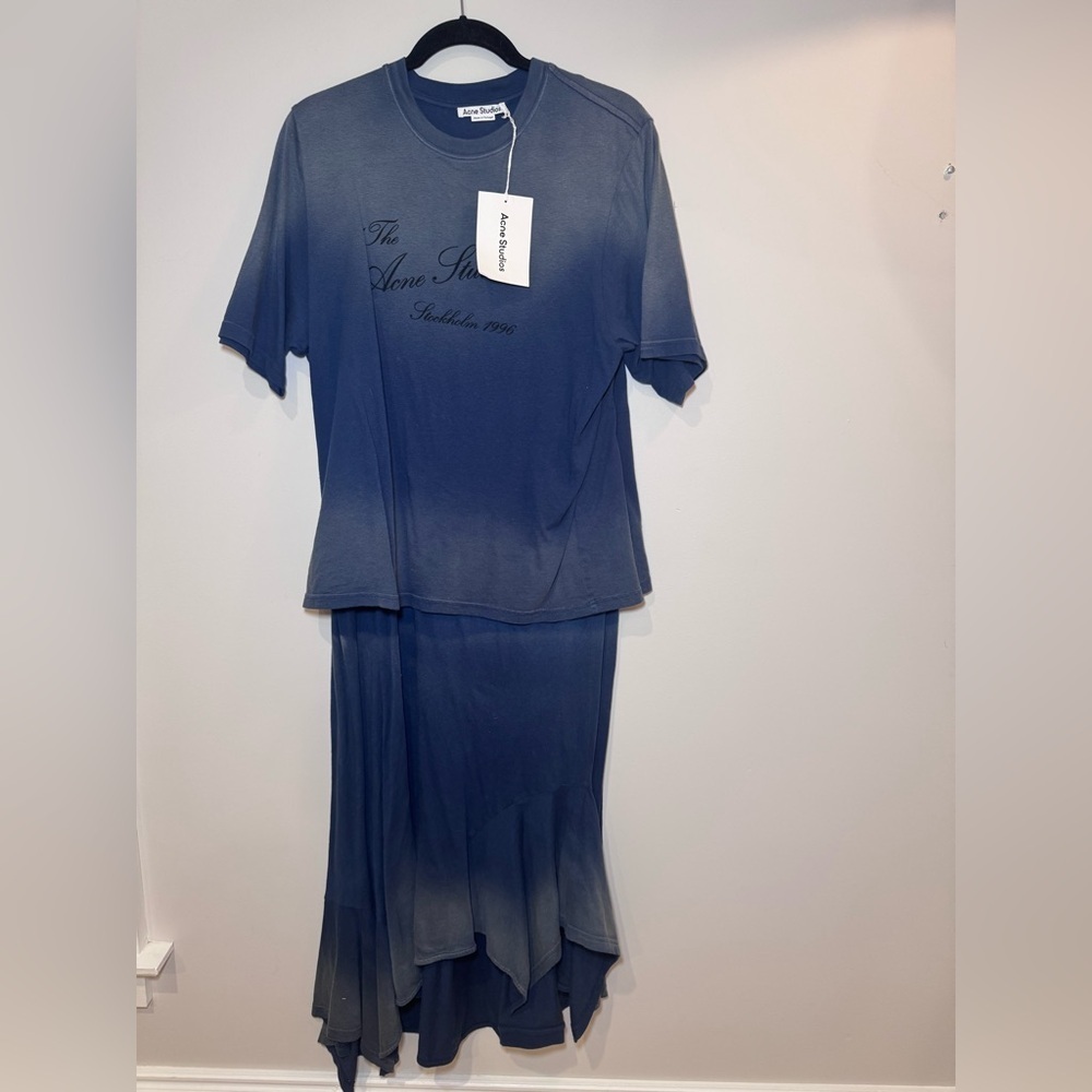 Acne Studios Emiro cotton midi dress size small - Picture 8 of 14